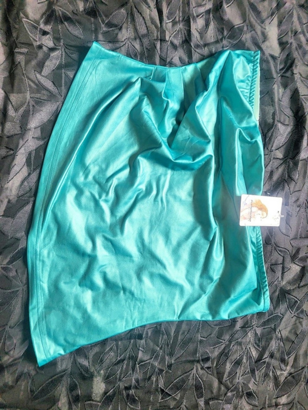PrettyGarden Satin-Look Camisole in Blue Size XL
